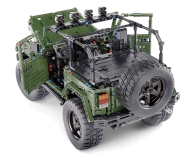 Mould King Klocki konstrukcyjne Wrangler czarny 2096 el. zestaw 13124 - 1551543 - zdjęcie 5